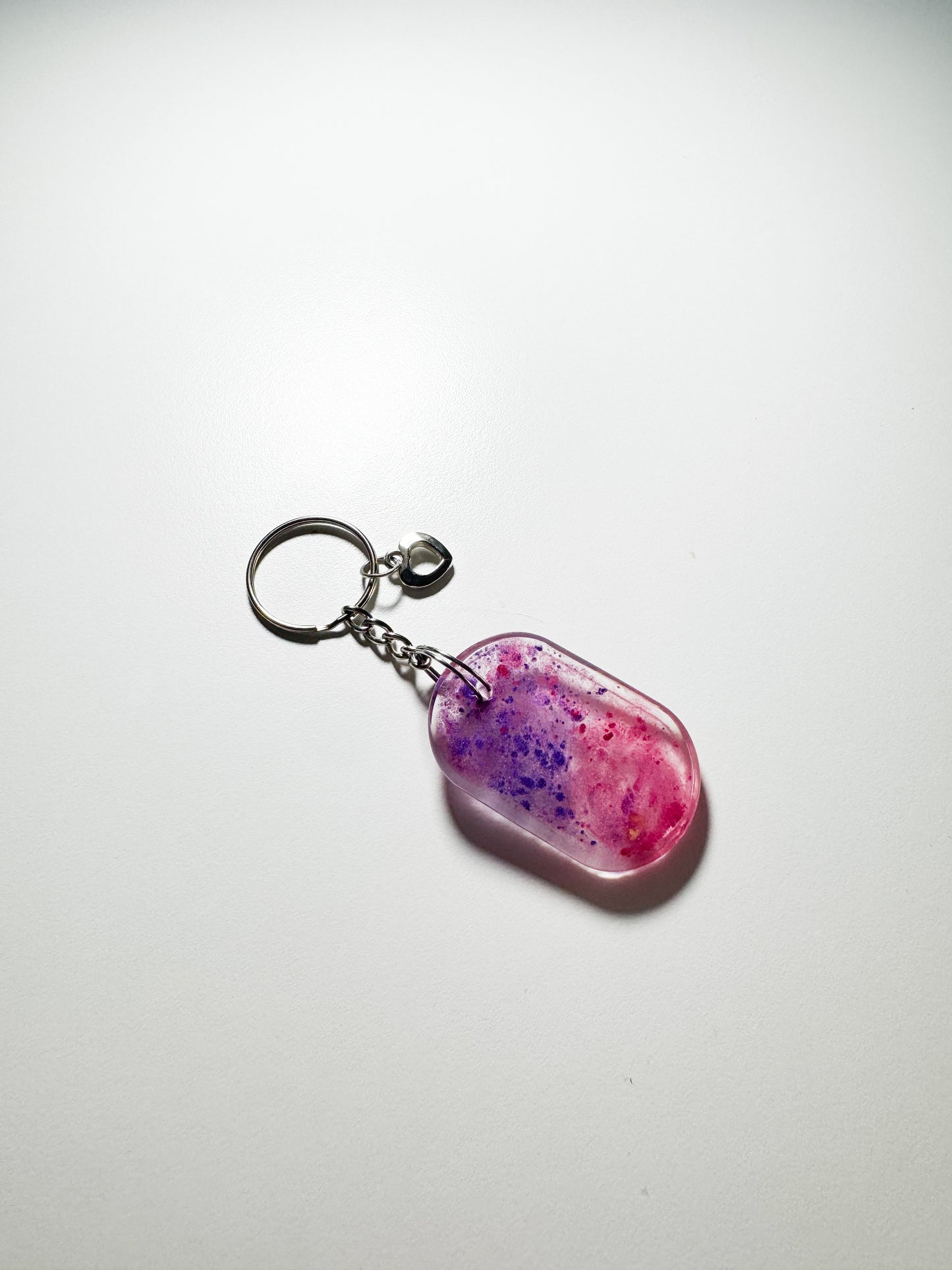 Portachiavi (colore rosa e viola)